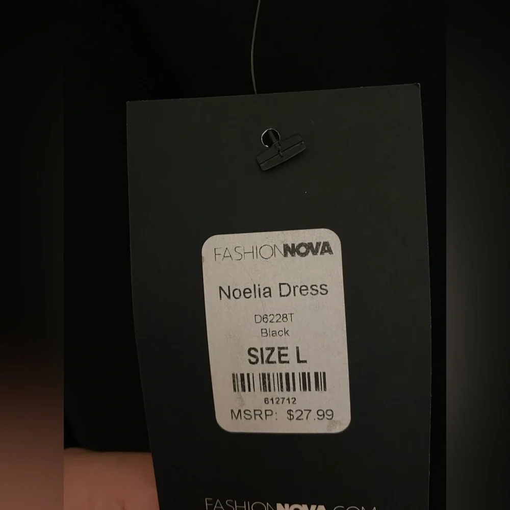 Black Noelia Dress - Fashion Nova - Picture 6 of 8